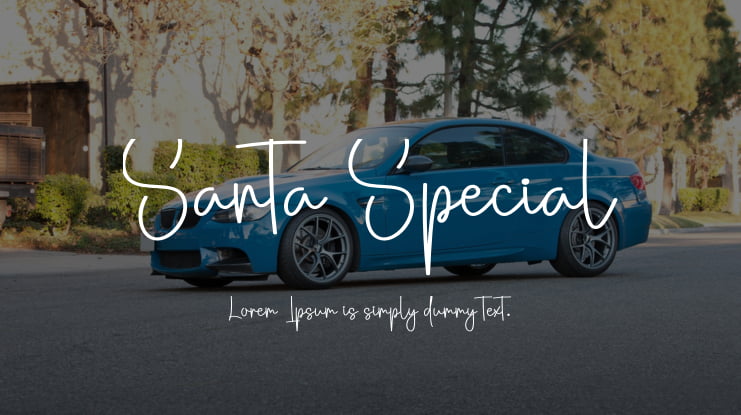 Santa Special Font