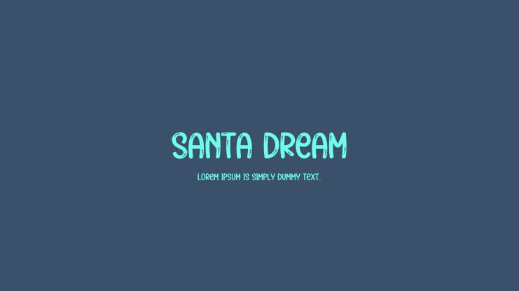 Santa Dream Font