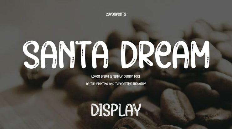 Santa Dream Font