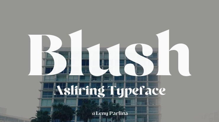 Blush Asliring Font