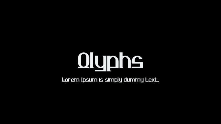 Olyphs Font