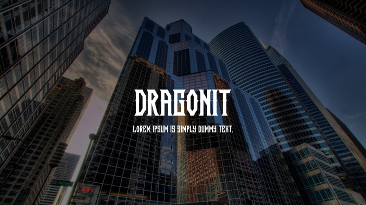 Dragonit Font