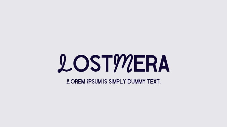 LostMera Font