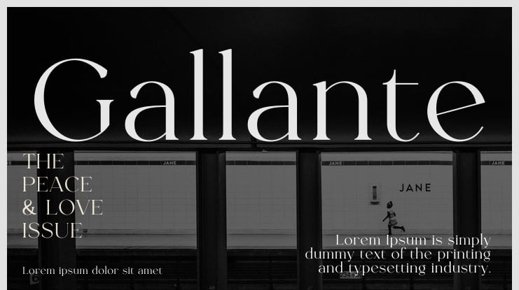 Gallante Font