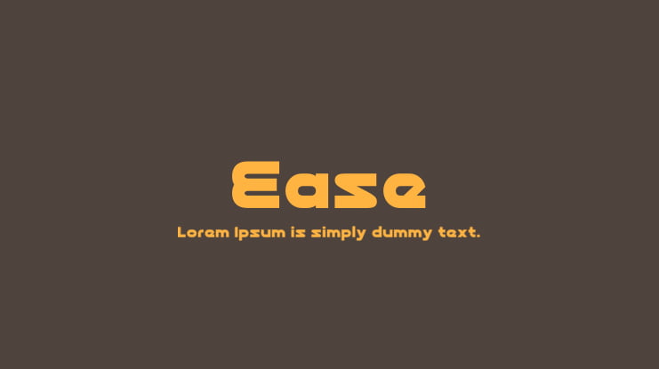 Ease Font