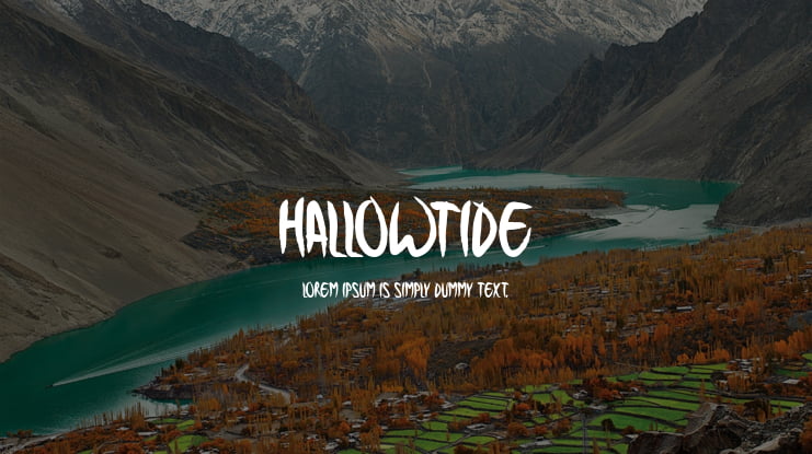 Hallowtide Font