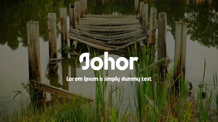 Johor Font