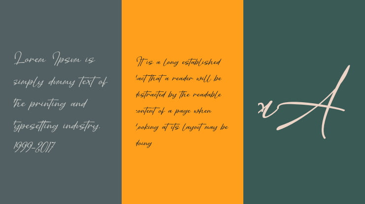 Aesthetic Lettering Font