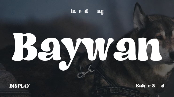 Baywan Font