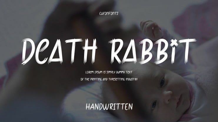 Death Rabbit Font