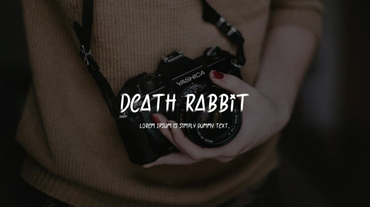 Death Rabbit Font