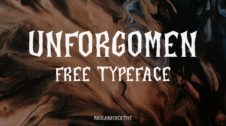 Unforgomen Free Font