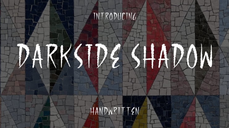 Darkside Shadow Font