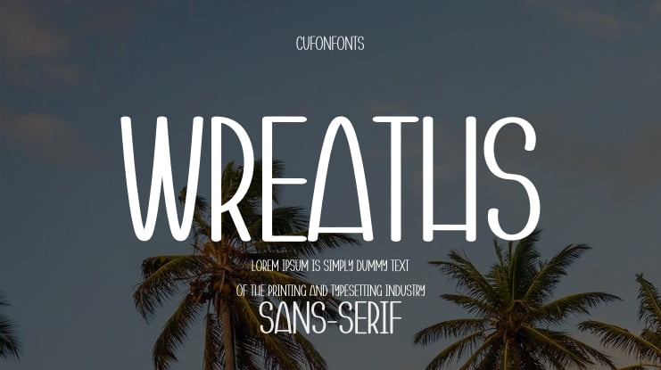 Wreaths Font