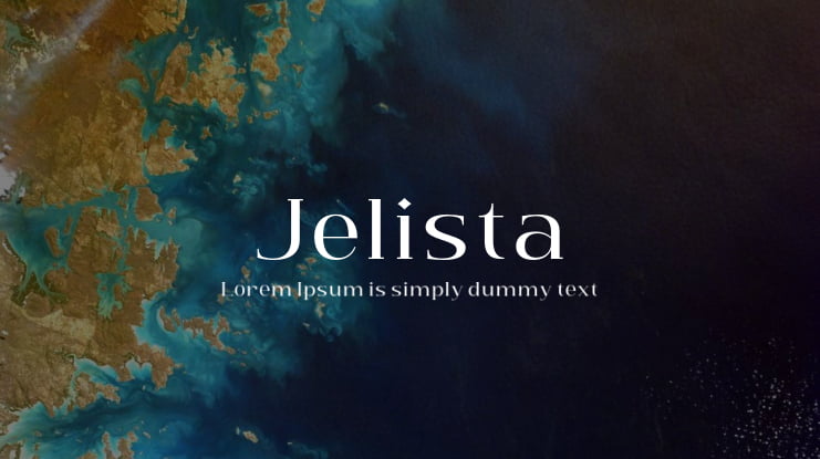 Jelista Font Family