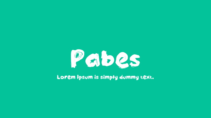 Pabes Font