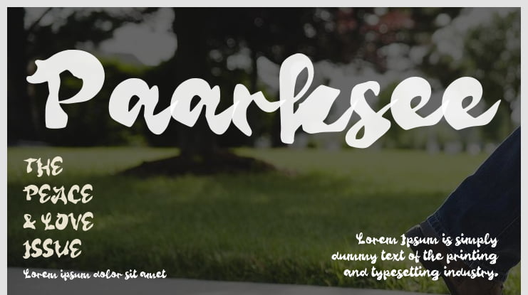 Paarksee Font