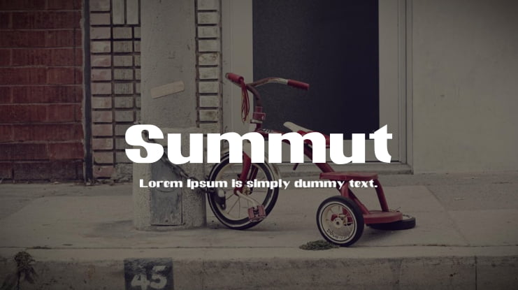 Summut Font