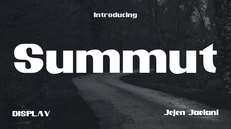 Summut Font