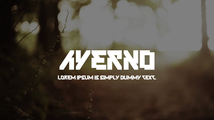 Averno Font