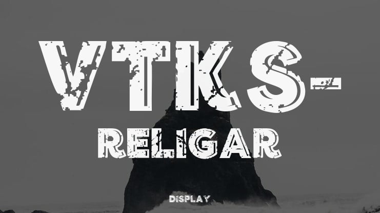 VTKS- RELIGAR Font