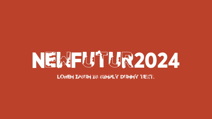 NewFutur2024 Font