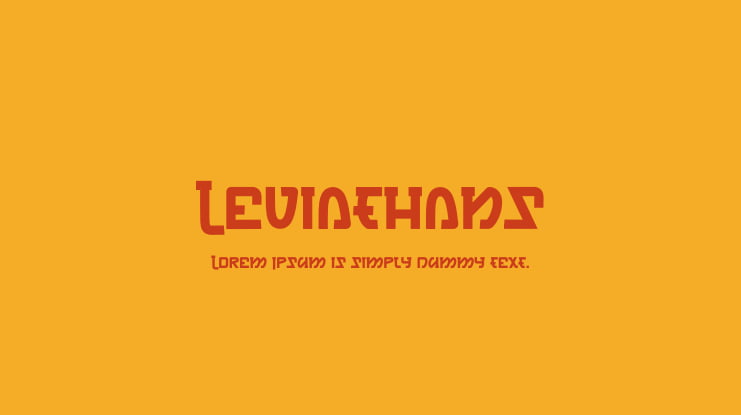 Leviathans Font