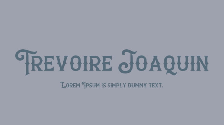 Trevoire Joaquin Font