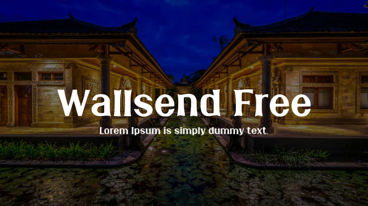 Wallsend Free Font