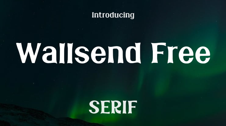 Wallsend Free Font