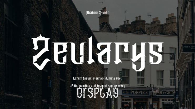 Zeularys Font