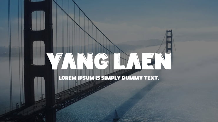 Yang Laen Font