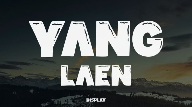 Yang Laen Font