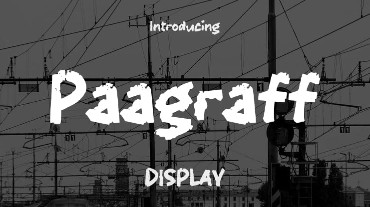 Paagraff Font