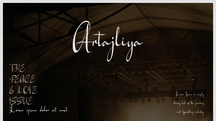 Artajliya Font