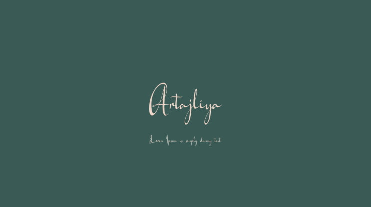 Artajliya Font