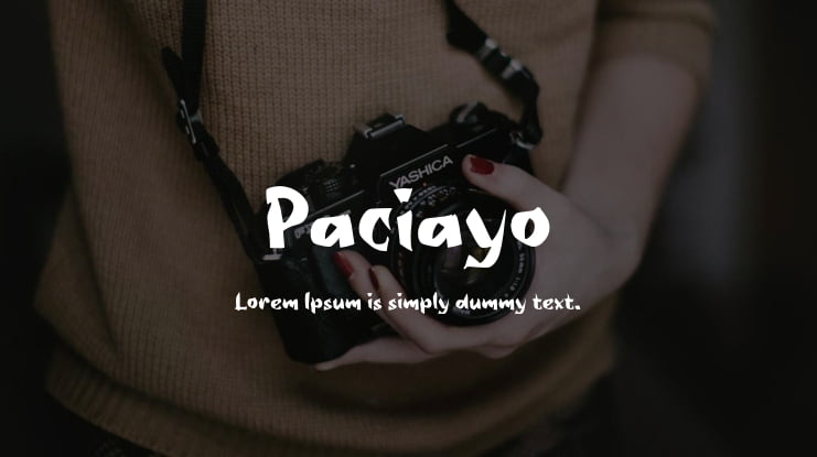 Paciayo Font