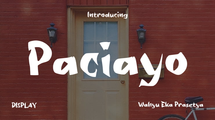 Paciayo Font