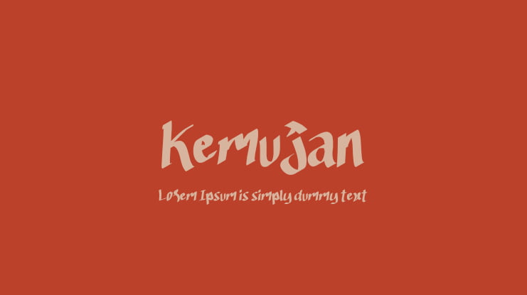 Kemujan Font