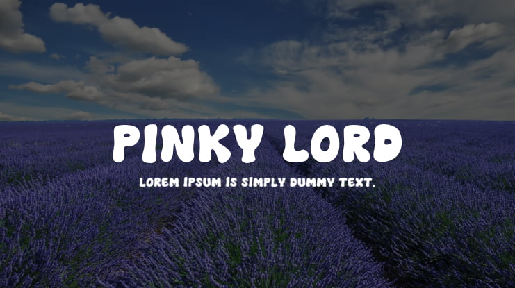 Pinky Lord Font