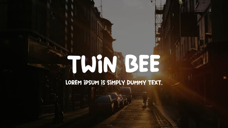 Twin Bee Font