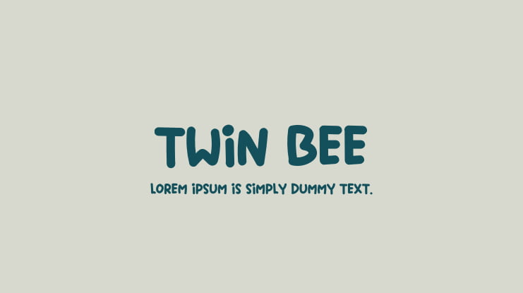 Twin Bee Font