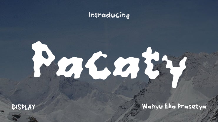 Pacaty Font