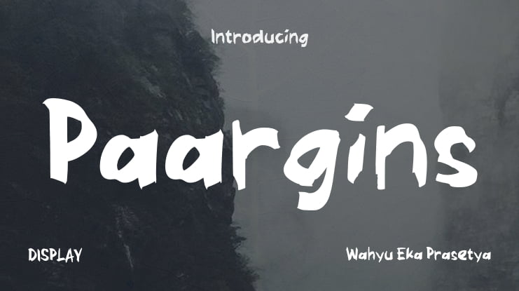 Paargins Font