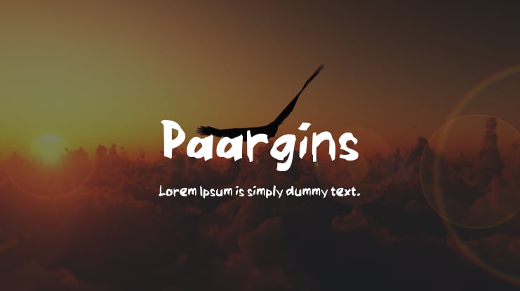 Paargins Font