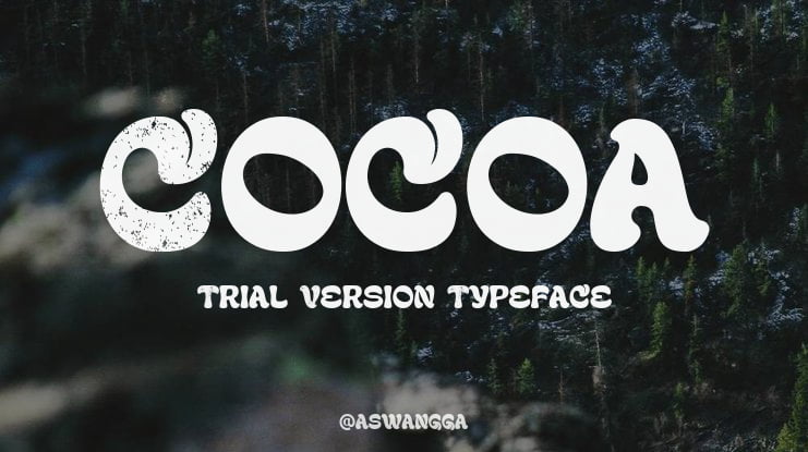 Cocoa Trial Version Font