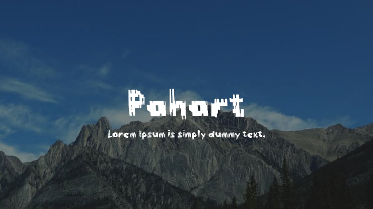 Pahart Font