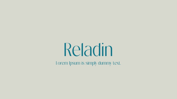 Reladin Font