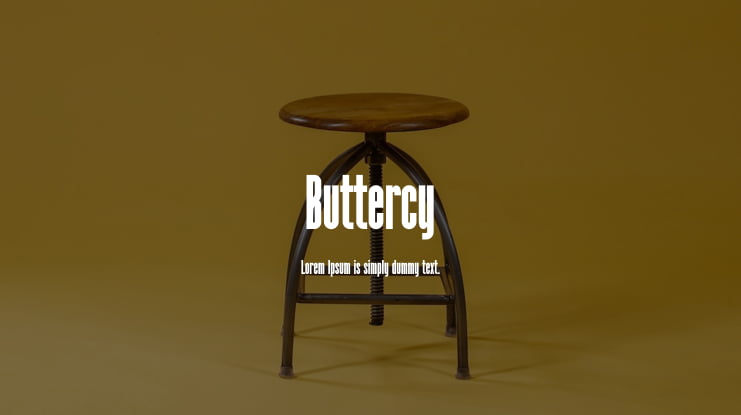 Buttercy Font Family