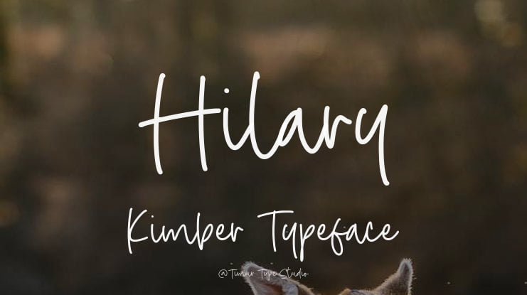 Hilary Kimber Font